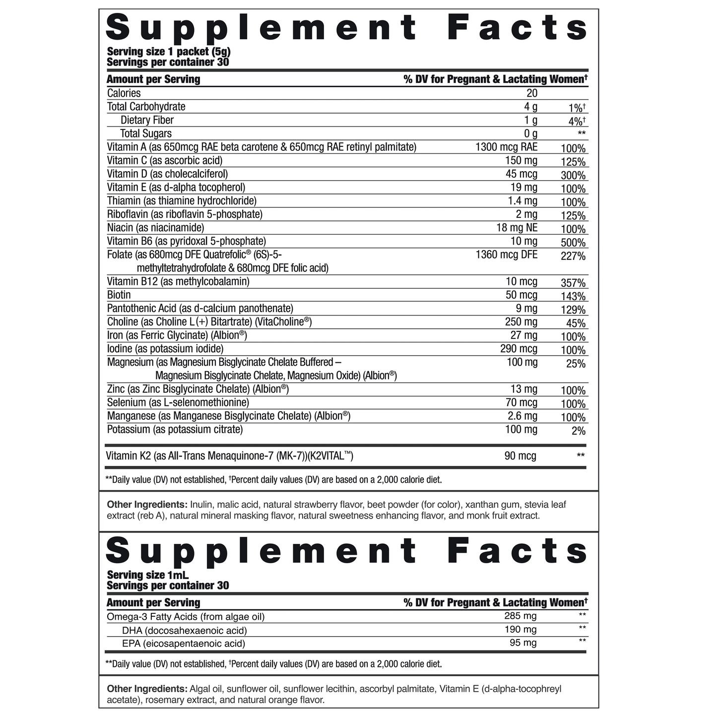 Prenatal Vitamin Powder