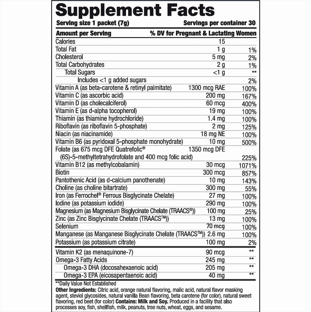 Prenatal Vitamin Powder